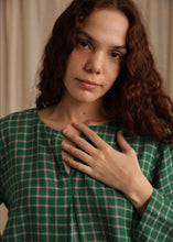 Load image into Gallery viewer, Maya - Green Checks