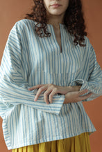 Load image into Gallery viewer, Sylvie - Blue Stripes