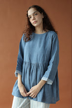 Load image into Gallery viewer, Vera - Blue linen