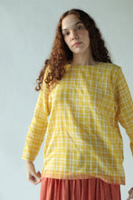 Load image into Gallery viewer, Mona - Yellow Checks