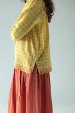 Load image into Gallery viewer, Mona - Yellow Checks