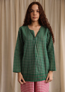 Maya - Green Checks