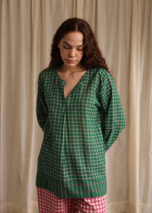 Maya - Green Checks