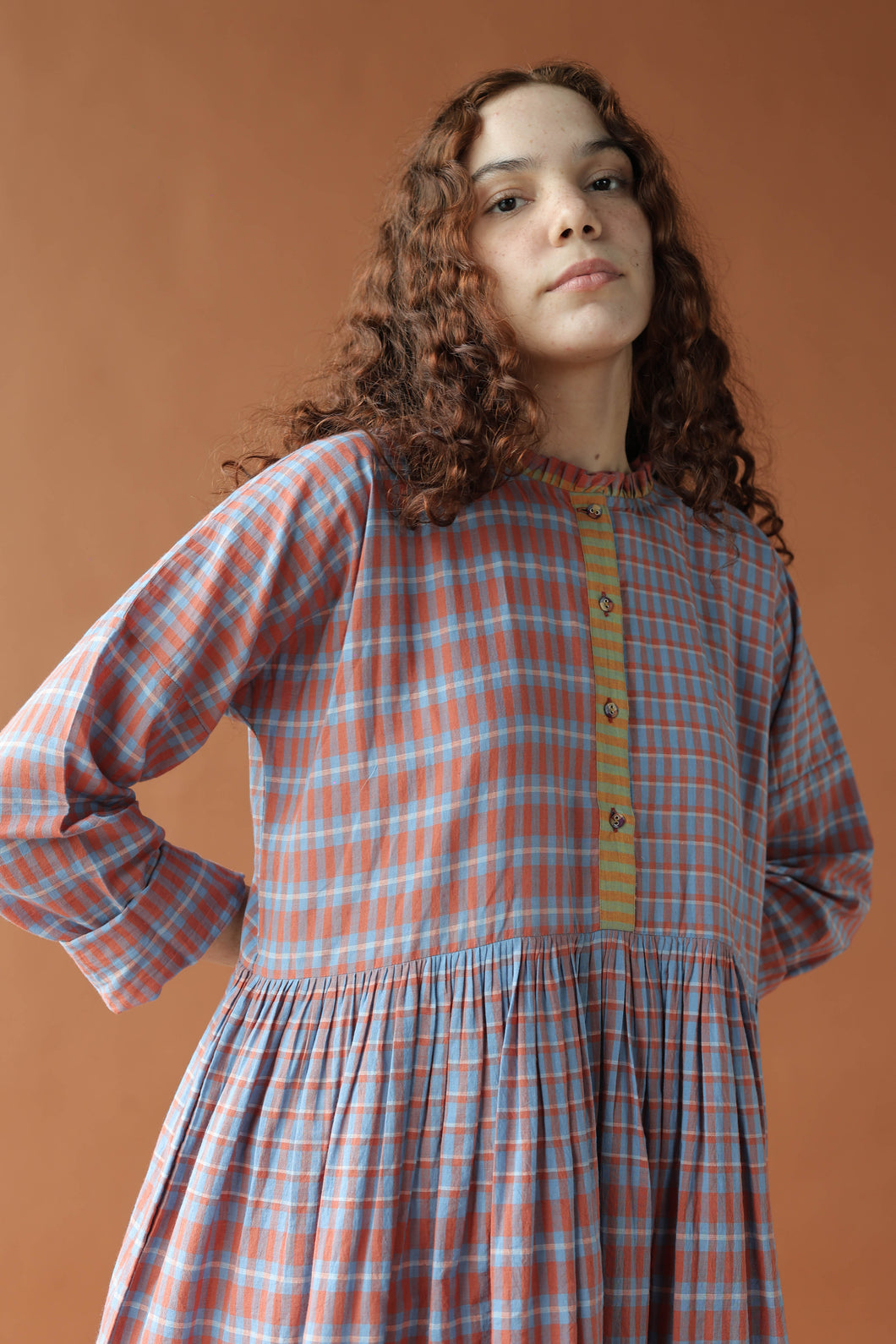Myrah - Two toned checks