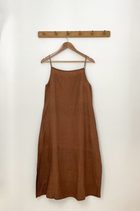 Basic Slip Dress - Tan