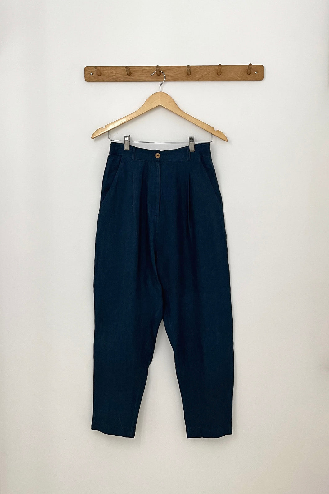 Drop Crotch Pants - Navy