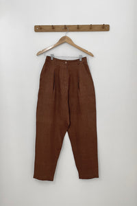 Drop Crotch Pants - Tan